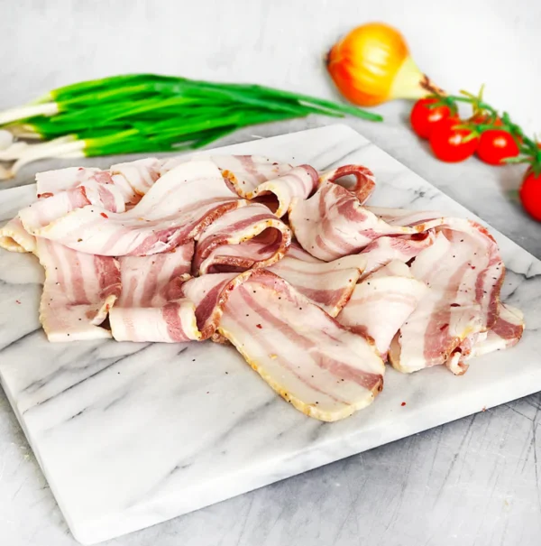 Pastured Pork Bacon (Sugar-Free, Naturally Cured)